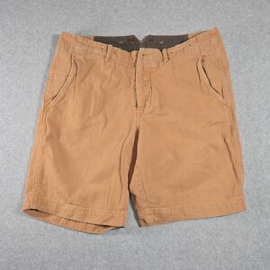 Wallace Barnes Shorts 32 Linen 8" inseam Damaged